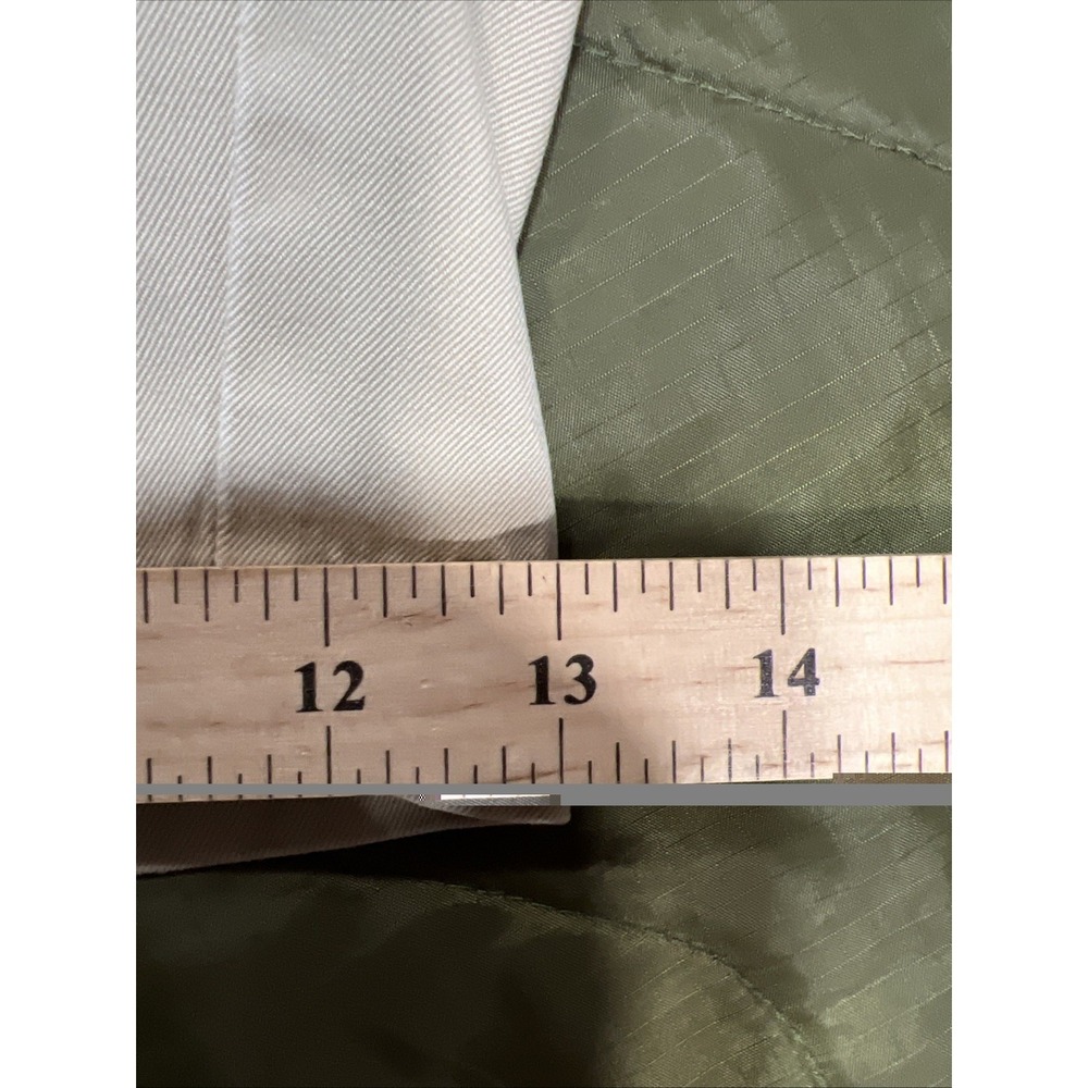 Peter Millar Shorts Mens 38 Khaki Pima Cotton Peru Luxury Golf Flat Front Preppy - Picture 12 of 14